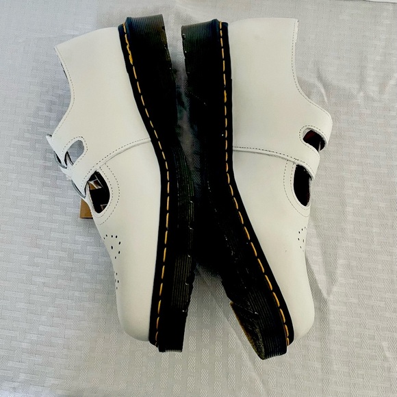 Dr. Martens Leather Virginia buckle double strap Mary Jane loafers New Size 10 - Picture 9 of 16